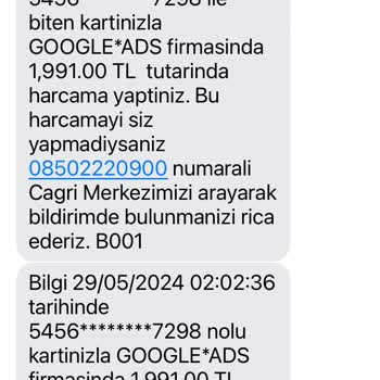 QNB Finansbank Google *ads Şikayet