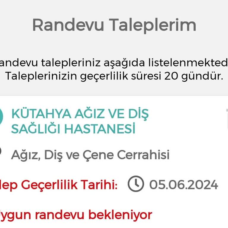 MHRS - 182 Sağlık Beklemez Randevu Alamıyoruz