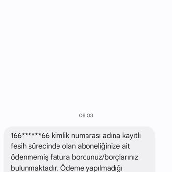 Vodafone Hat Kapatmayıp İcraya Veriyor