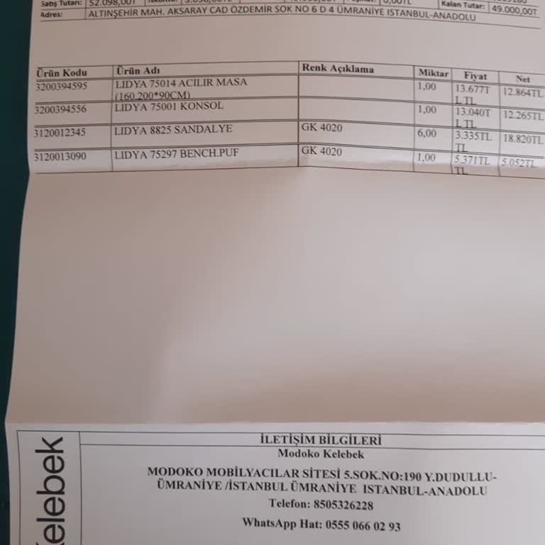 Kelebek Mobilya Ürün Tesliminde Yaşanılan Gecikme