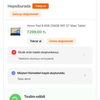 Hepsiburada Hediye Ürünümü Göndermiyor