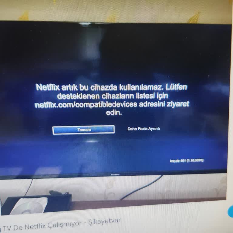 Samsung TV'de Netflix Sorunu: Güncellemeler Çare Olmuyor!