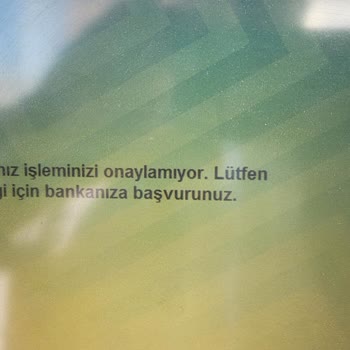 Ziraat Bankası Ortak ATM Ler Kullandırılmıyor