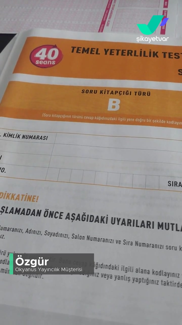 Okyanus Yayıncılık Denemede Karekod Yok! videonun kapak resmi