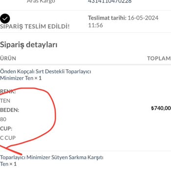 Butik Kopça Yanlış Ürün Gönderip Değişim Yapmıyor