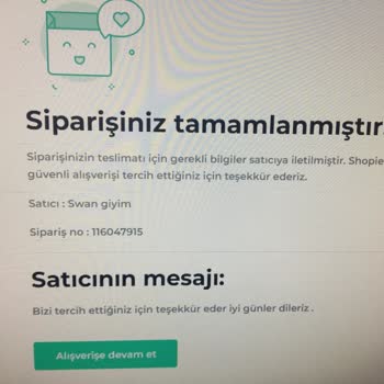 Swan Giyim (swangiyimmm) Ücretsiz Kargo Ve Kalite Sorunu Yaşadım