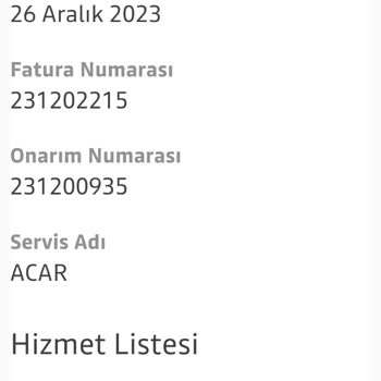 Dacia Duster 2021 Ayıplı Mal Bayi İlgilenmemesi