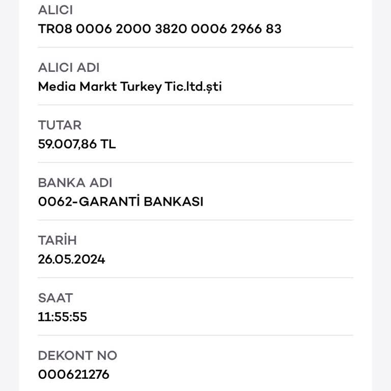 Media Markt Online Alışveriş Hizmet Eksikliği