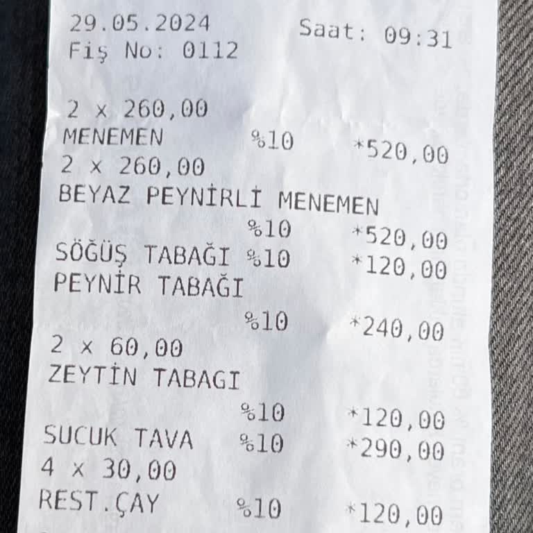 Menemenci Alaattin Fiyatlar Çok Yüksek