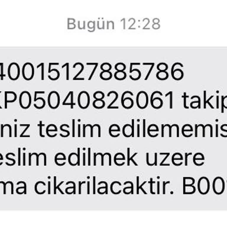 PTT Kargo Kargo Teslimatında Yaşanan Gecikme Ve İletişim Sorunları