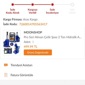 Trendyol Oto Kriko Sorunu