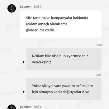 Betkom Sahte Promosyonlar Gibi Site