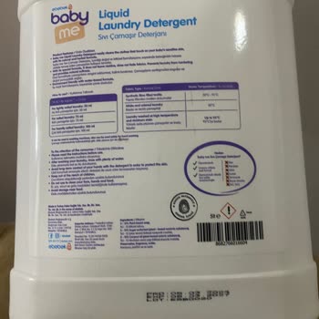 Baby & Me Baby Me Bebek Çamaşır Deterjanı Leke Çıkarmıyor Ve Kötü Kokuyor