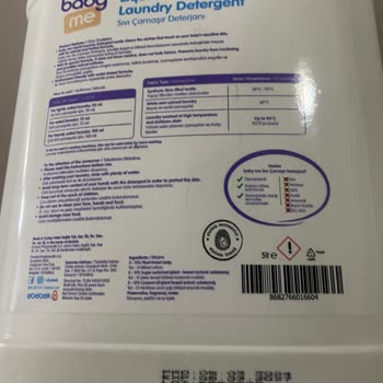 Baby & Me Baby Me Bebek Çamaşır Deterjanı Leke Çıkarmıyor Ve Kötü Kokuyor