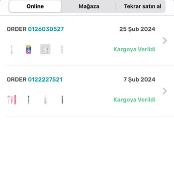 Watsons Siparişin Teslim Ve Sistem Sorunu