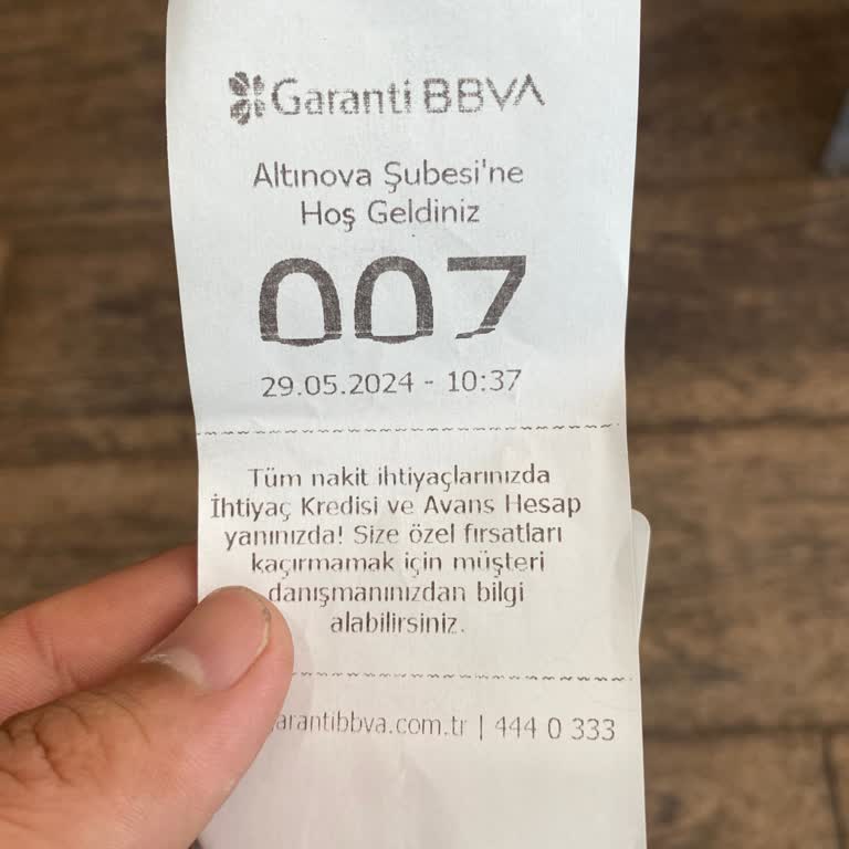 Garanti BBVA Antalya Altınova Şubesinde Saygısız Hizmet Deneyimi