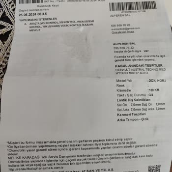 Renault Müşteri Memnuniyeti Ve Servis