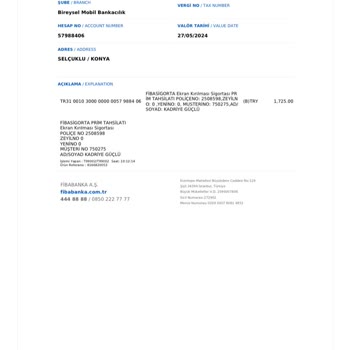 Fibabanka Şikayet Haksız Kazanç