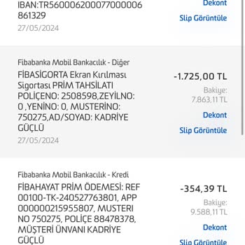 Fibabanka Şikayet Haksız Kazanç