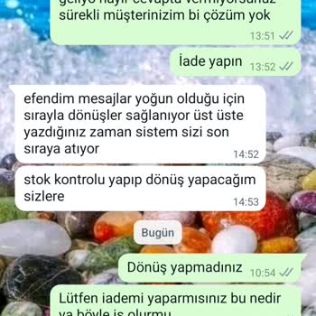 Su Butik Siparişimi Göndermedi Para İademi De Yapmıyor