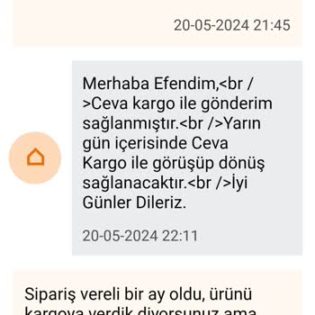Koçtaş Tan Alınan Mobilya Bir Aydır Teslim Edilmiyor.