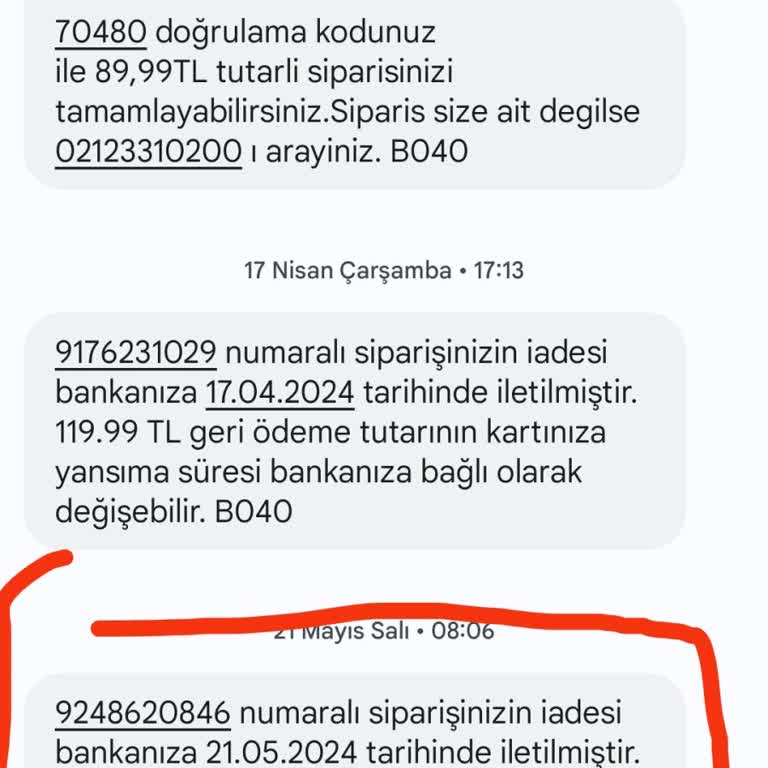 Ziraat Katılım Bankası Ziraat Katılım Parayı İade Etmiyor