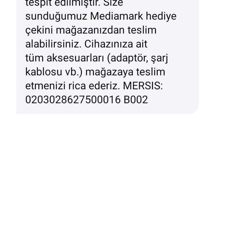 Media Markt Telefonumu Dis Kasası Çatlak Onarılamıyor Diyorlar