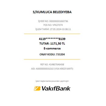 VakıfBank Belediye Ödemelerinde Peşine 3 Taksit Kampanyasına Uymuyor