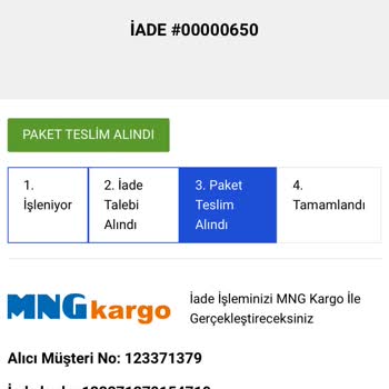 Saat Ve Saat Para İadesi