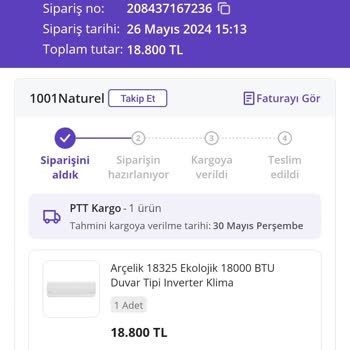 N11 Stokta Olmayan Ürünü Satış Yapıyor Ve Sonra İptal Ediyor
