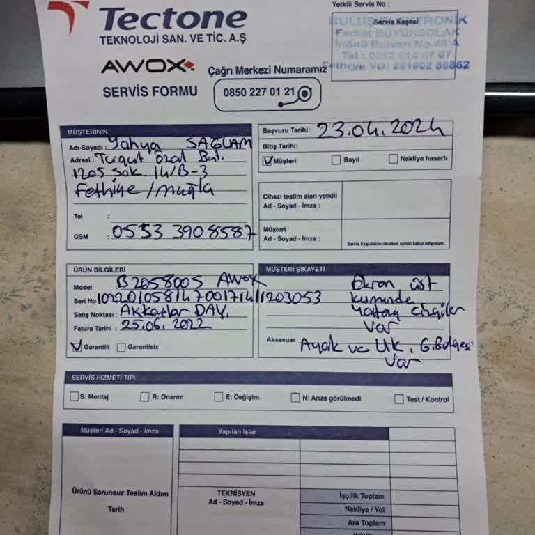 Awox Tam Bir Pişmanlık