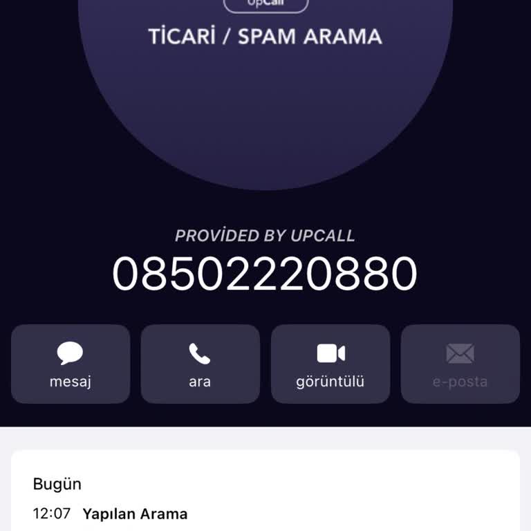 Halkbank Adına 08502220880 Numaralı Telefondan Arandım