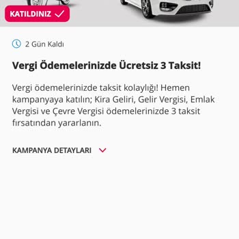 Denizbank Vergi Taksit Kampanyası