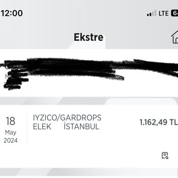 Gardrops İade Parasını Yatırmıyor!