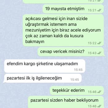 Yourlove Mesajlarıma Geri Dönüş Yapmadı Üründe Ulaşmadı Paramıda İade Etmedi