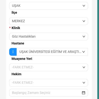 MHRS - 182 Uşak'ta Devlet Hastanesi Eksikliği: Sağlık Hizmetlerinde Mağduriyet