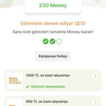 Migros Money Puanım Yüklenmiyor