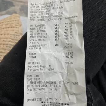 Trabzon Ortahisar A101 Mağazası Şikayeti