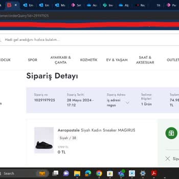 Boyner Tarafından Sebepsiz İptal Edilen Siparişlerim Ve Mağduriyetim