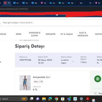 Boyner Tarafından Sebepsiz İptal Edilen Siparişlerim Ve Mağduriyetim