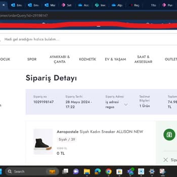 Boyner Tarafından Sebepsiz İptal Edilen Siparişlerim Ve Mağduriyetim