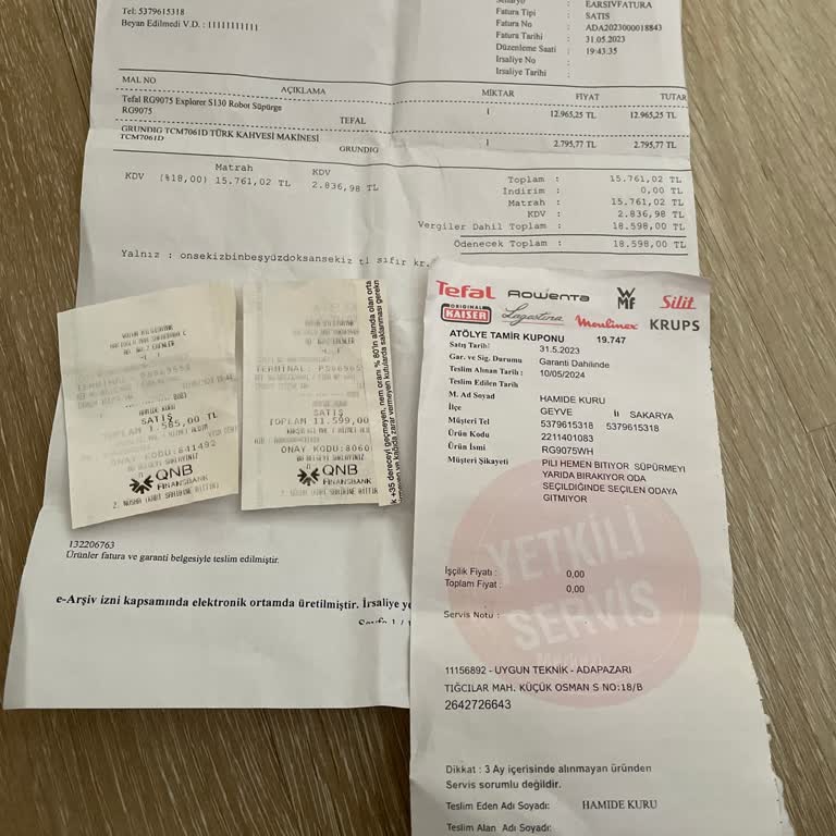 Tefal Robot Süpürgenin Memnuniyetsizliği