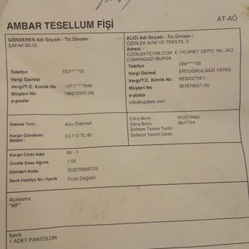 Mavi Ozdilekteyim Den Alınan Mavi Kot Garantisi
