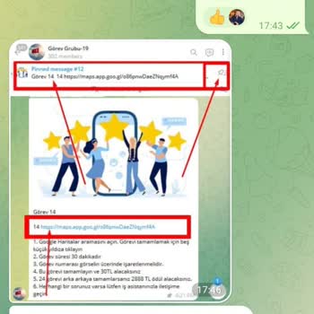 Telegram Vıp Kanalı Günde 24 Görev Yap Para Kazan