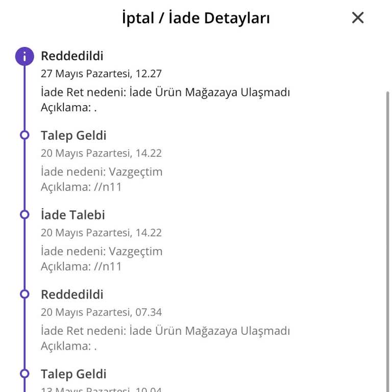 N11 İademi Kaybettiler Ne Ayakkabım Ortada Ne De Param!