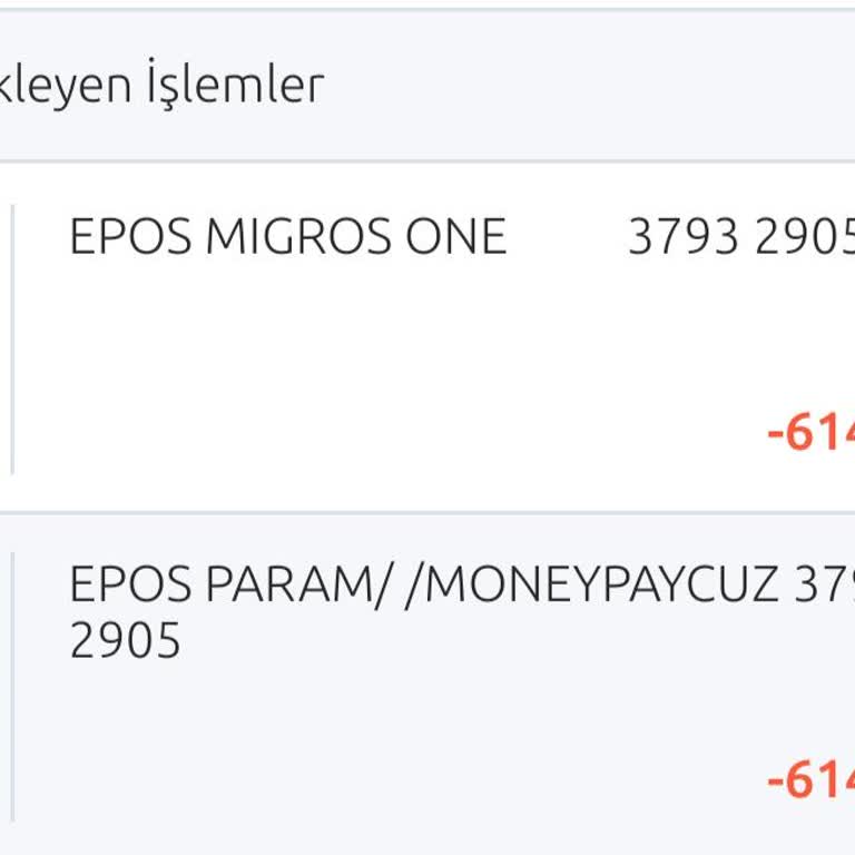 MoneyPay Migros Sanal Market'te Ödeme Hatası Ve Para İadesi Sorunu