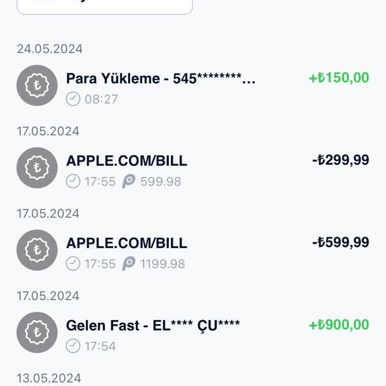 Apple Ücret İade Talebi