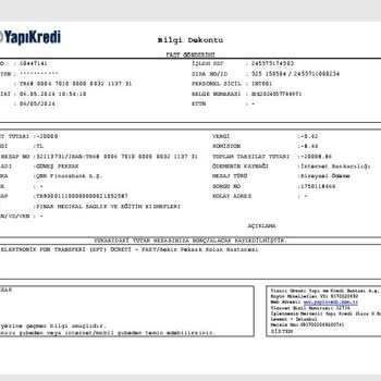 Kolan Hospital Bayrampaşa Ticarethanesi Sevkli Hastadan Para İstiyor.