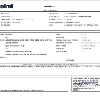 Kolan Hospital Bayrampaşa Ticarethanesi Sevkli Hastadan Para İstiyor.