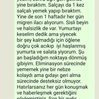 Dyt. Ayşe Dönmez Ülger Danışmanın İlgisizliği Ve Takip Eksikliği